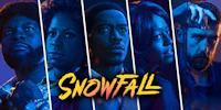 the poster for snowfall